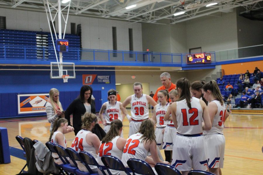 Lady Rocket Basketball Fights for every Win