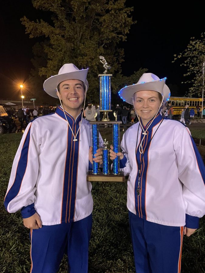 OHS Band Takes 1st Place in Pinckneyville Parade