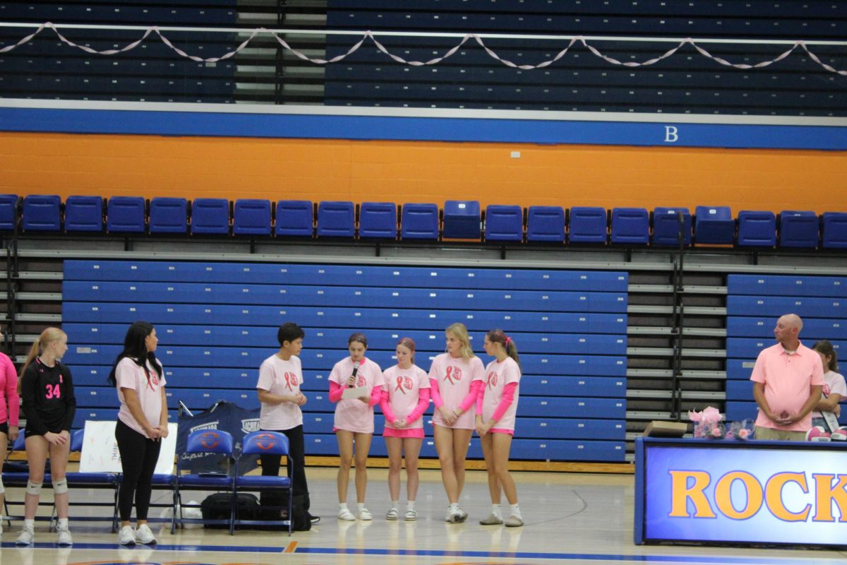 Bump, Set, Spike for Breast Cancer Awareness